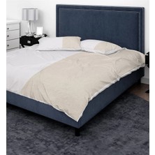 Koza Home Pure Ekru Krem El Işi Nevresim Takımı 200X220 4701