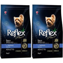 Reflex Plus 3 kg Somonlu Yetişkin Köpek Maması Küçük Mini Irklar İçin Tam Beslenme