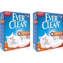 ‎Ever Clean Ever Clean Hızlı Topaklanma Kedi Kum 10 lt x 2 Marsilya Sabunlu Koku ile Etkili Temizlik