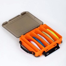 Shufa Lure Box Çift Taraflı Kutu 130MM Turuncu
