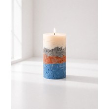 Betonique Stone Çok Renkli Beton Kütük Mum