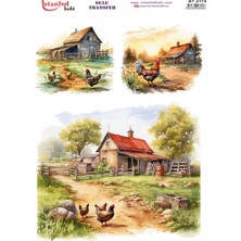 Ehobici Sulu Transfer Kağıdı 25X35CM ST-2174
