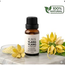 E.M.S %100 Saf Aromaterapi  Ylang Ylang Esansiyel Uçucu Yağı 10 Ml.
