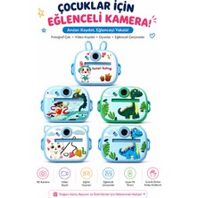 Erdmsp Eğlence ve Teknolojinin Kusursuz Buluşması Dinazor Unicorn Tavşan 1080P Hd Çıktılı Çocuk Kamerası ile Anıları Netleştir