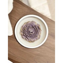 My Balli Store Şakayik Çiçeği Şekilli Kase %100 Vegan Soya Mumu