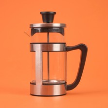 Arow French Press - Şeffaf / Gri / Siyah - 600 ml