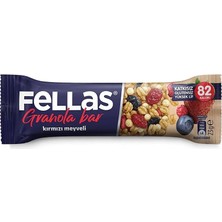 Fellas Granola Bar - Kırmızı Meyveli 23G (3 Adet)