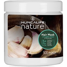 Huncalife Nature 500 ml Sarımsaklı Saç Bakım Maskesi Hacim Verici Etkili Tüm Saç Tiplerine Uygun