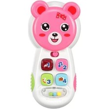 Farbu Oyuncak  Müzikli Telefon,oyuncak Müzikli Işıklı Aynalı Telefon