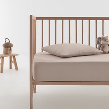 Yataş Mini Softy Bebek %100 Pamuk Lastikli Çarşaf Seti - Bej