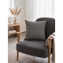 Ravello Home Premium Özel Seri Chal Desen Jakarlı Çift Taraflı Kırlent Kılıfı