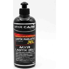 Lastik Parlatıcı Jel 500 ml Ultra Parlaklık ve Kalıcılık