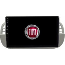Fiat 500C 9 "inch Android 14 Multimedya Sistemi 4-64 Navimex (2008-2015)