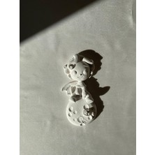 CEG Art Gallery Taş Boyama Seti - Prens Figürü - 1 Adet Fırça + 3 Renk Boya