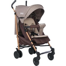 Tommybaby Luppo Gold Tam Yatar Baston Bebek Arabası Puset 25 kg Taşıma Kapasitesi ile Katlanabilir