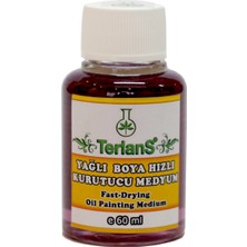 Terlans Yağlı Boya Hızlı Kurutucu Medyum 60 ml Sıvı Özellikli Tekli Ürün