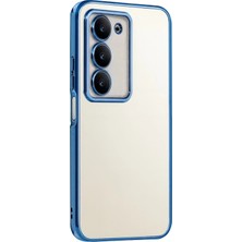 Sylar Redmi 15 4g  Lensli Silikon - Açık Mavi