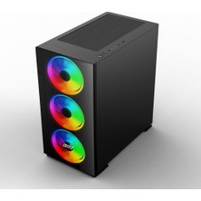 İzoly Box I Oyuncu Masaüstü Bilgisayarı i3-10100F 3.60GHz 8GB 256GB NVME AMD RX550 4GB