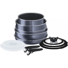 Tefal L23190 Ingenio Titanyum Elegance Büyük Tava ve Tencere Seti 12 Parça - 2100106634