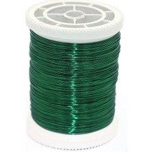 Tuğra Tablo Tuğra Koyu Yeşil Bakır Tel 50 gr Filografi İçin 0,30 Mikron Kalınlıkta 50 mt Uzunluk