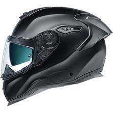 Nexx SX.100R Mat Siyah Kask Polikarbonat Malzeme ile Darbeye Dayanıklı Kapalı Kask