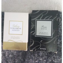 Avon Rare Onyx Kadın Parfüm Edp 50 Ml. ve Avon Today Kadın Parfüm Edp 50