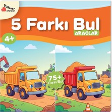 Playever 5 Farkı Bul - Araçlar, Dikkat ve Görsel Algı Etkinlik Kitabı