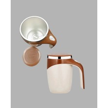 İlanib Ticaret Şarjlı Otomatik Karıştırıcı Kupa Manyetik Mix Kupa Paslanmaz Çelik Iç Astar