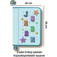 Glanart Delik Serisi 25X35 cm Ödev Dosyası, Abka  Taşıyıcı Proje Dosyası Fermuarlı 1 Adet