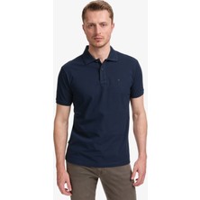 Pierre Cardin Erkek Lacivert Slim Fit Basic Tişört 50321128-VR033