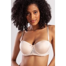 Bemy Store Gala Push-Up Strapless Bra, Ten Konforlu ve Şık Sütyen, Strapless