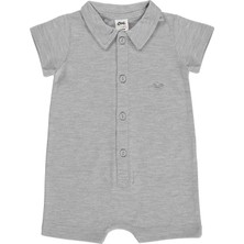 Civil Baby Yelken Baskılı 6-18 Ay Tulum - Gri