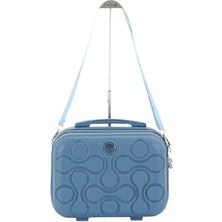 Dora Shopping Mçs Abs Makyaj Çantası V376-MC (Sky )