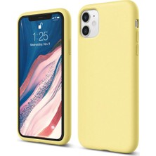 Dora Shopping Ceptehayatvar Kılıf iPhone 11 ile Uyumlu Içi Kadife Lansman Silikon Kılıf Şok Emici Full Kasa Koruma