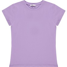 Civil Girls Basic 6-9 Yaş Tişört - Lila