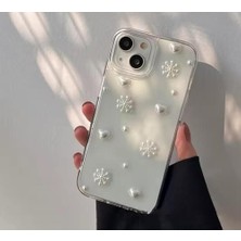 Dora Shopping Iphone 13-14 ile Uyumlu Kartanesi Tasarımlı Esnek Silikon Kılıfı