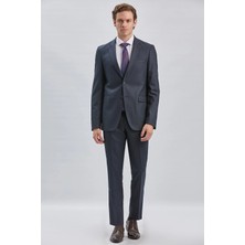 İmza Gabardin Mono Yaka 8 Drop Slim Fit Dar Kesim Basic Takım Elbise 1001255006