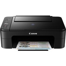 Canon Pixma E3340 Wifi Siyah Çok Fonksiyonlu Yazıcı 50 Sayfa Kapasiteli 2 Kartuş ile Etkili Performans