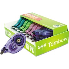 Dora Shopping Tombow 68723 Mono Düzeltme Bandı, Çeşitli Renkler, 10'lu . Anında Düzeltmeler Için Kullanımı Kolay A