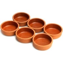 Çömlek Toprak 6'lı Sütlaç Kabı Güveç 6'lı Sütlaçlık