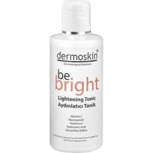 Dermoskin Be Bright Aydınlatıcı Tonik 200 ml Tüm Cilt Tipleri İçin Aydınlatıcı Etki