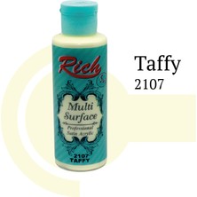 Rich Multisurface 2107 Taffy Renkli Su Bazlı Boya Özellikli Sanatsal Malzeme 130 cc