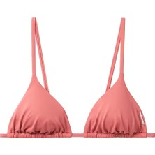 Calvin Klein Kadın Pembe Üçgen Bikini Üstü LV00Q62697