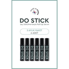Do Stick Boost - Do Hair Boost Grow On Essence Hair Revial Serum 10ML - Saç Çıkarıcı Roll Up Serum 6\'lı (3 Aylık Paket)