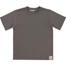 Civil Boys Basic Surf Etiketli 10-13 Yaş Tişört  - Kahverengi