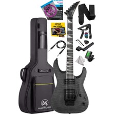 Dora Shopping Grade Gray Rosewood Klavye Hh Yüksek Kaliteli Floyde Elektro Gitar