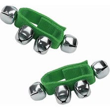 Dora Shopping -04GR Örf Aletleri Ritim Seti Bilek Zili Yeşil (1 Çift)