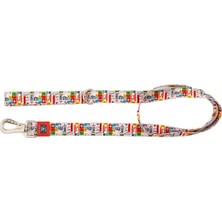 Dora Shopping Gezdirme Kayışı – Geri Dönüştürülmüş, Kadifemsi Dokulu, Çift Kilitli Karabina Kanca, 360° Dönüşlü, D