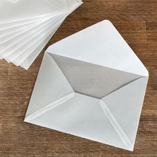 Dora Shopping Transparan Zarf, 13X18 cm 5 Adet