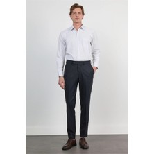 İmza Lacivert Yan Cep Basic Slim Fit Esnek Pantolon 1003260013